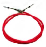 Automatic Transmission Shifter Cable, 6 ft. [Stud/Threaded Ends, Black Jacket]