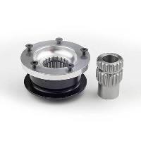 Squeeze Type Quick Release Steering Hub Weld-On, 5-Bolt, 3/4 in. Smooth Shaft