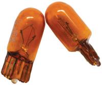 Incandescent 194 Mini Waffle Mount Bulbs Amber