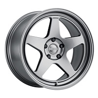 K12G-178018+35 K12G-KNP Wheel [Size: 17"x8"] Gloss Gunmetal Finish