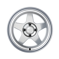 K12H-158010+25 K12H-KNP Wheel [Size: 15"x8"] Hyper Silver Finish
