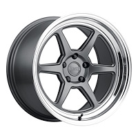 K14G-188512+35 K14G-ROKU Wheel [Size: 18"x8.5"] Matte Gunmetal Finish