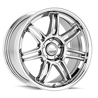 K17X-189512+22 K17X-SEVEN Wheel [Size: 18"x9.5"] Chrome Finish