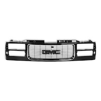 04-476 GMT400 GMC Grille, Composite Headlights, Black/Chrome, 1994-1998 GMC GMT400 Series (OBS) Pickup