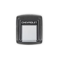 05-131 C/K Chevy Horn Button, Silver, 1978-1987 C/K Series Pickup & Blazer/Suburban
