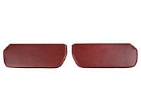 05-340 Subvisors Foam backed Vinyl, Red, Pair, 1973-1987 C/K Series Pickups & 1973-1991 Blazer/Jimmy/Suburban