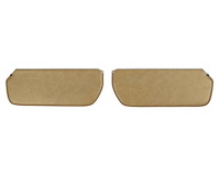 05-342 Sunvisors Foam Backed Vinyl, Tan, Pair, 1973-1987 C/K Series Pickups & 1973-1991 Blazer/Jimmy/Suburban