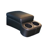 CCC0100BLACK Custom Center Console And Cupholder, Black, 1947-1987 Chevy/GMC Truck, Blazer/Jimmy & Suburban