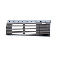 DSC5300CHEVY Speaker Grill with Ashtray 1947-1953 Chevy Truck, Stainless/Grey