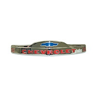 FHE4753 Front Hood Emblem 1947-1953 Chevy Truck, Stainless, Each
