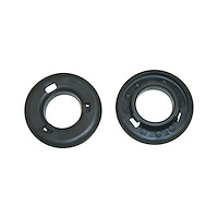 IDH72S1 Inside Door & Window Handle Washer Set, Black, Pair, 1967-1971 Chevy/GMC C10