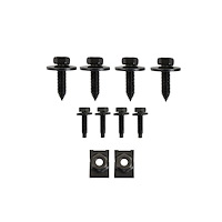 L0014-67 Wheel Tub Splash Shield Bolt Kit-10-Pieces, Left/Right, 1967-1972 Chevy/GMC C/K Series Fleetside Trucks