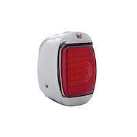 LED53S0-LH LED Taillamp Assembly, Stainless, Red, Left, 1947-1953 Chevy/GMC Truck