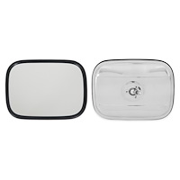 OMH69SC Mirror Head 1947-1969 Chevy/GMC Truck, Rectangle, Chrome, Each