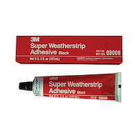 PER8008 Weatherstrip Adhesive, 5 oz Tube [Black]