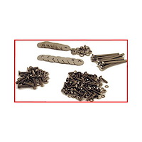 PS10368 Bed Bolt Kit 1973-1987 Chevy/GMC C/K Series Truck, Shortbed/Stepside, Polished Stainless