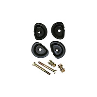 RSRC004 Coil Spring Retainer Kit, Rear, Upper and Lower, RWD, 1960-1972 Chevy C10/C20, Blazer (2WD) & Suburban (2WD)