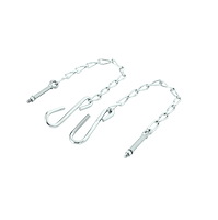 TGCH72Z Tailgate Chains 1954-1987 Chevy/GMC Stepside Trucks, Zinc, Stepside, Pair