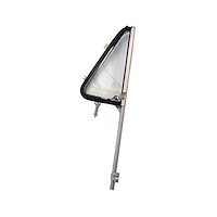 VWA66LH Vent Window Assembly 1964-1966 Chevy/GMC C/K Series Truck & Suburban, Chrome, Clear, Left