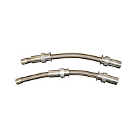 WIRBILT Billet/Stainless Door Wire Loom 1947-1987 Chevy/GMC Truck, Pair