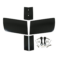 WSV53ST Fulton Style Outside Windshield Visor 1947-1953 Chevy/GMC Truck, Steel