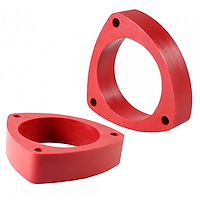 2.500 in. Front Shock/Strut Spacers [1999-2004 Chevy Tracker & Suzuki Sidekick, Vitara, XL7, X90]