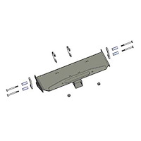 Defiant Armor Suzuki Samurai Front Winch Plate