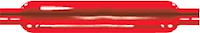 Glasspack Muffler 2.5" Straight Inlet/Outlet