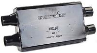 2.25" Inlet / 2.5" Outlet Diameter 4.25" x 10.25" Oval