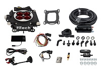 31004 Go EFI-4 Power Adder 600 HP Throttle Body System Master Kit with In-line Fuel Pump