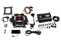 Go EFI-4 Power Adder 600 HP Throttle Body System Master Kit with Force Fuel System