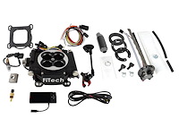 36202 Go EFI 4 600 HP Matte Black EFI System With Go Fuel 340 LPH In-Tank Master Kit