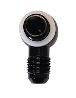62019 Return Line Banjo Bolt Fitting for Throttle Bodies w/Drop Style Air Cleaner (-6 AN)