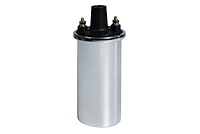 99905 Go Spark Oil Filled Round Ignition Coil for CD Electronic Ignition [Chrome Finish]