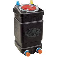 Drag Race Fuel Cell Nitrous Enrichment Flush Mount Vertical 1-Gallon Black with Foam