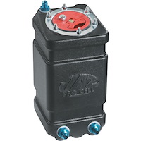 Drag Race Fuel Cell 1-Gallon Vertical Black with Foam