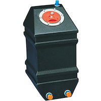 Drag Race Fuel Cell 5-Gallon Vertical Black without Foam