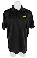 Micropique Polo Shirt [Large, Black]