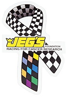 Racing for Cancer Research Decal