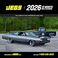 2026 12-Month Automotive Wall Calendar [Size: 12 in. x 12 in.]