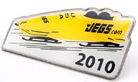 2010 Bobsled Hat Pin