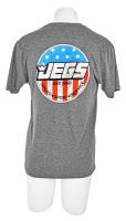 JEGS Flag Speed-Sport-Service T-Shirt, Small [Grey]