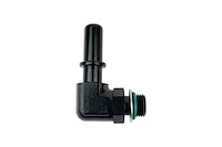 OQ-090-06-M12 Male -6 ORB to M10 SAE J2044 Quick Connect Male Tube Adapter Fitting, 90-Degree
