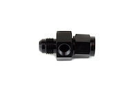 TR-06-02 RaceFlux Female Sensor Port, -6AN Male to -6AN Female w/ 1/8 in. NPT
