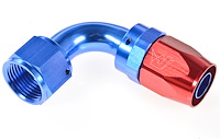 90 degree Max Flow Swivel Hose End -12 AN