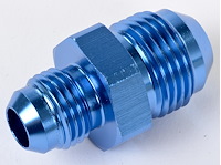 AN to AN Union Reducer Fitting [-8 AN Male to -6 AN Male, Blue]