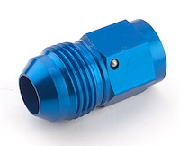 AN Female Swivel to Male Expander Fitting [-6 AN Female to -8 AN Male, Blue]