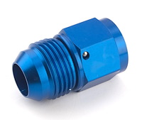 AN Female Swivel to Male Expander Fitting [-8 AN Female to -10 AN Male, Blue]