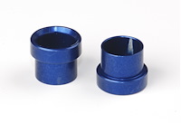 Tube Sleeves, Blue Anodized Aluminum [-8 AN]