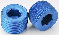 Aluminum Pipe Plugs 1/2 in. NPT